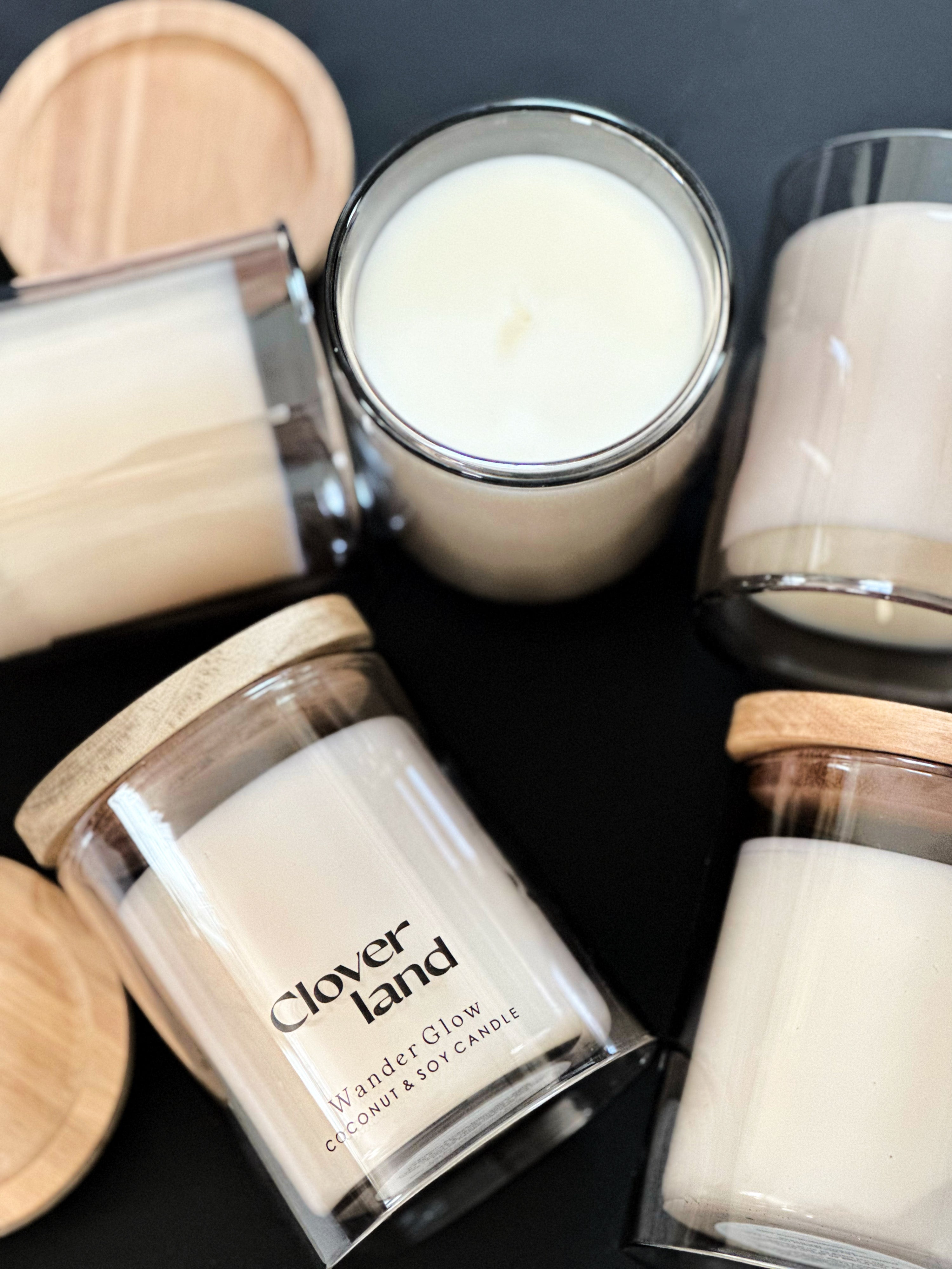 Cloverland Home Candles | Soft. Clean. Gentle.